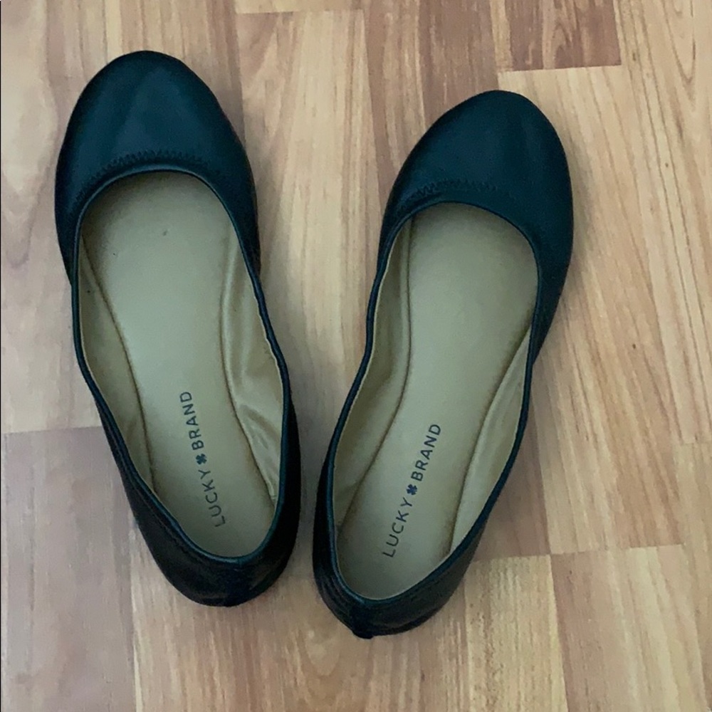 Black flats